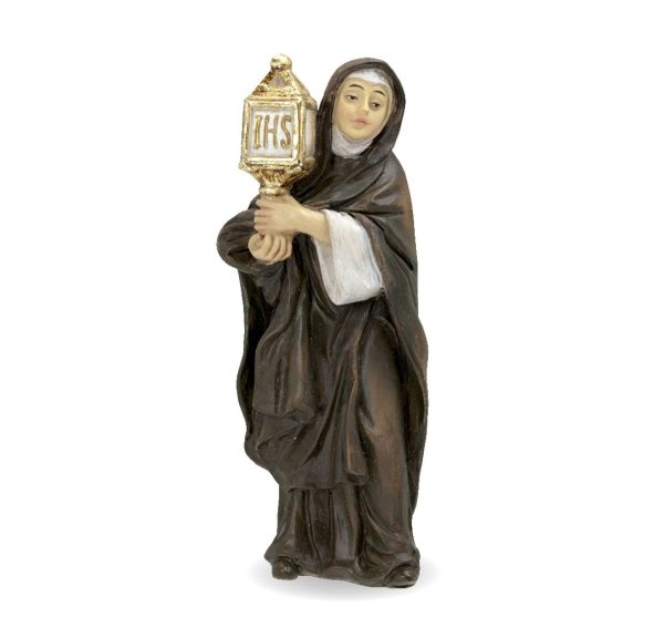 St Clare 4″ Resin