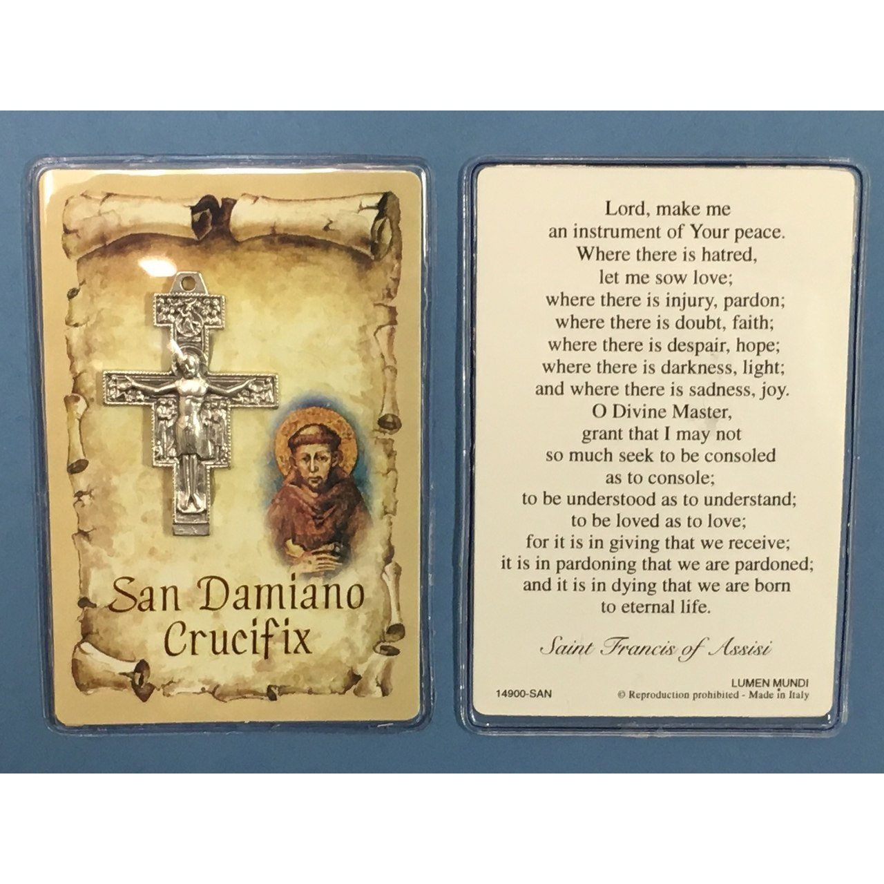 San Damiano Cross Sticker, Franciscan Cross Decal