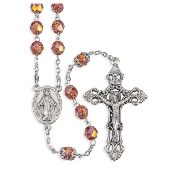 Bronze Bead Rosary