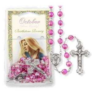 Oct Opal Rosary Birthstone