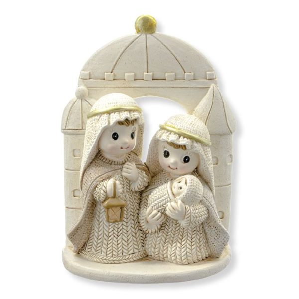 Nativity Yarn Ornament